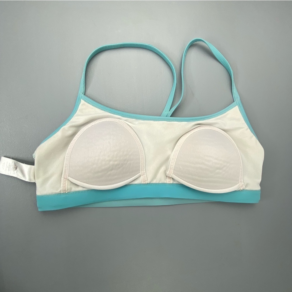 Splashletics turquoise blue racer back swim bikini top wms sz medium - Picture 6 of 11
